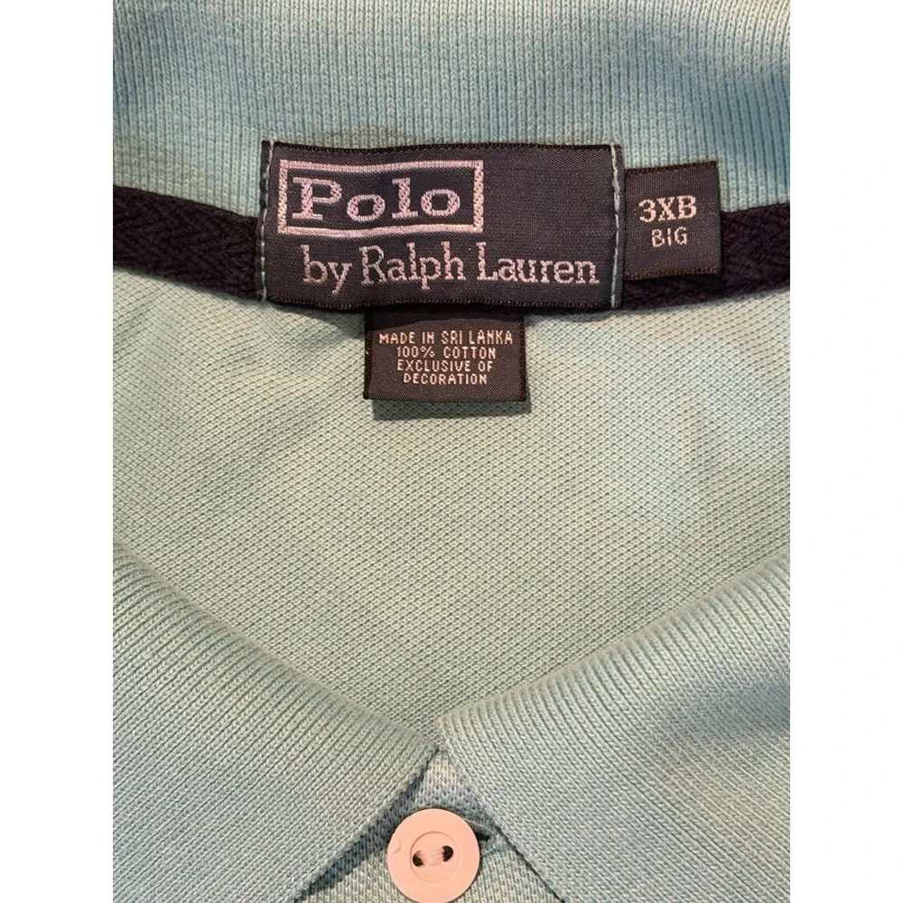 Polo Ralph Lauren County Riders & Jockey Club Big Pony Polo Shirt Size Small 3XB